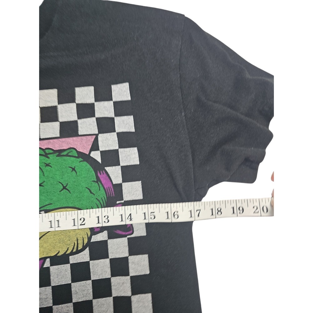 Next Level Apparel T-Shirt Alligator Retro Checkered Graphic Men's S - Picture 3 of 5